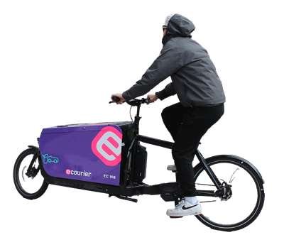 cargo bike courier cargo bike courier