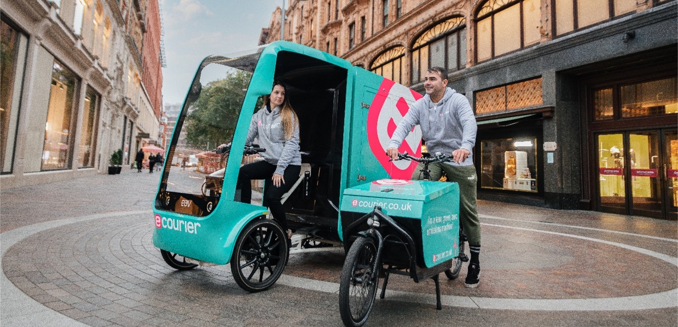 eco riding eco courier