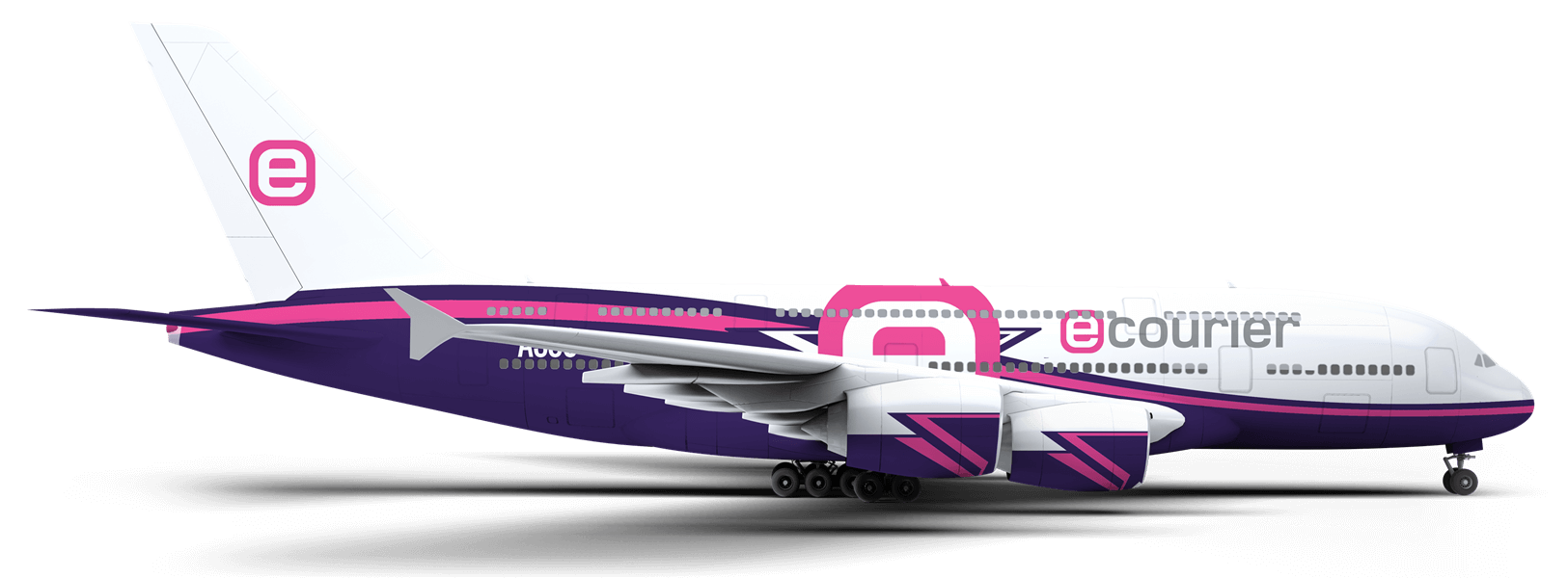 ecourier plane (2) international delivery plane