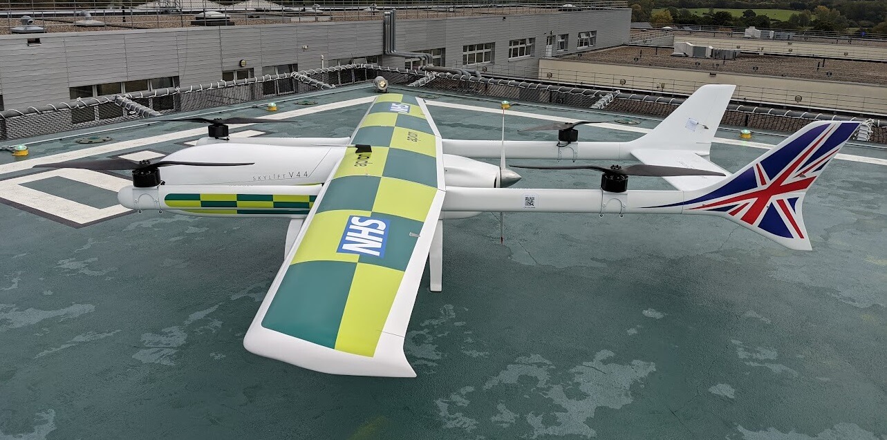 nhs drone